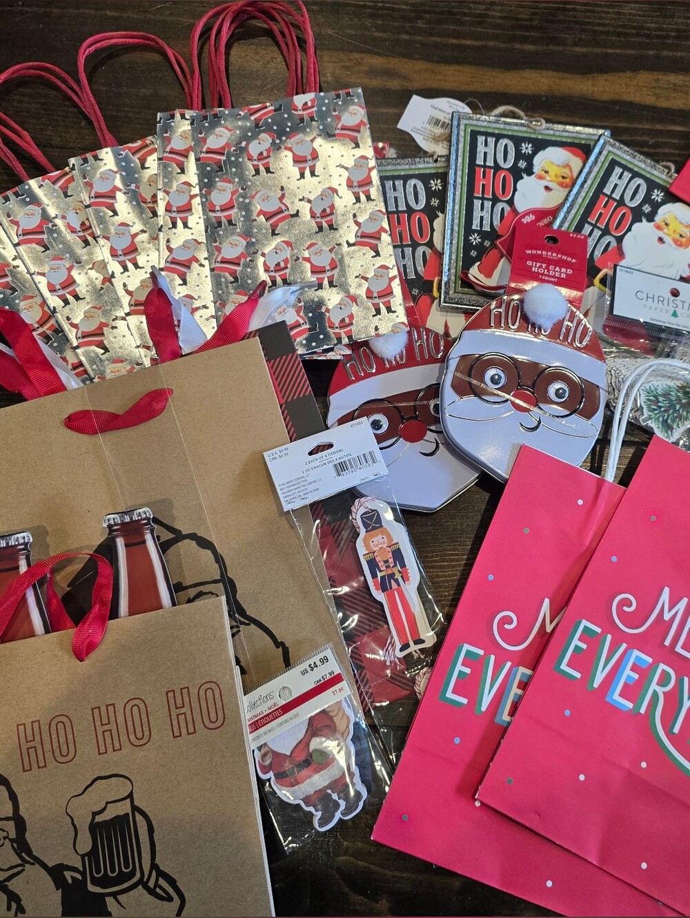 Christmas Bags, Tags, Gift Adornments, And More!
